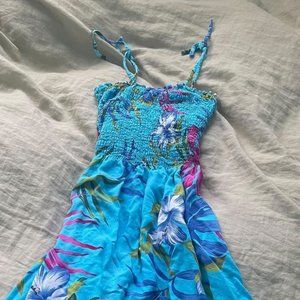 A Blue, Hawaiian-Made Dress